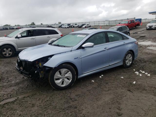 HYUNDAI SONATA HYB 2014 with VIN KMHEC4A41EA116794 - Photo from auction