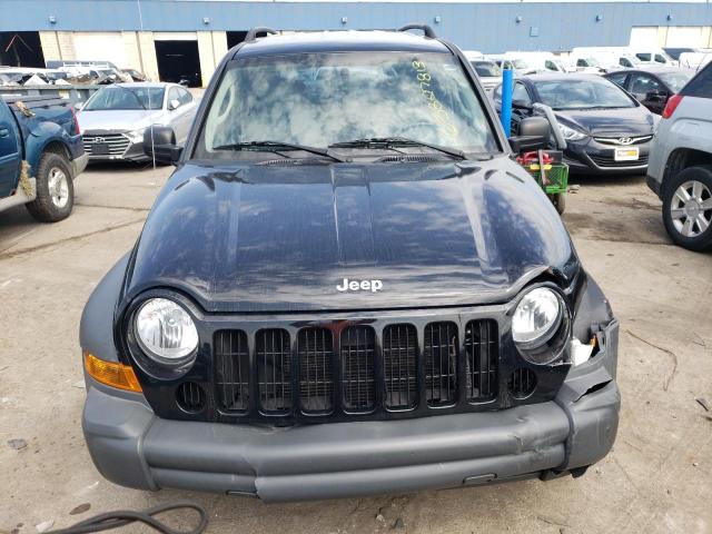Photo 5 from auction – 2007 JEEP LIBERTY SP with VIN 1J4GL48K17W712800
