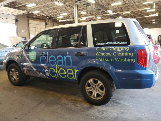 Photo 2 from auction – 2003 HONDA PILOT EXL with VIN 2HKYF18573H583018
