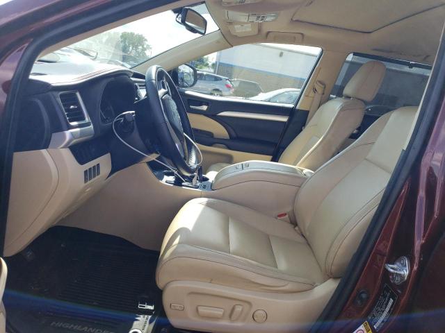 Photo 7 from auction – 2016 TOYOTA HIGHLANDER with VIN 5TDJKRFH0GS241810