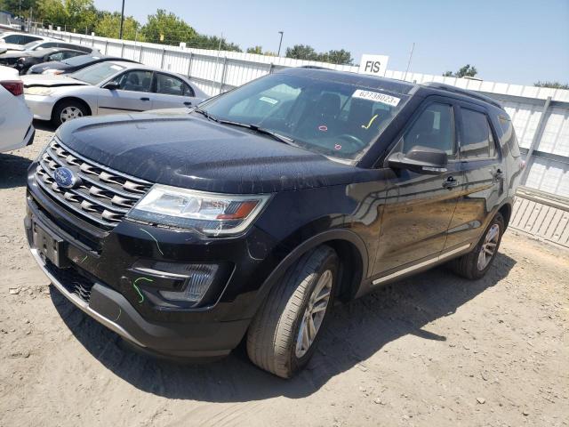 FORD EXPLORER X 2017 with VIN 1FM5K7D85HGB40438 - Photo from auction