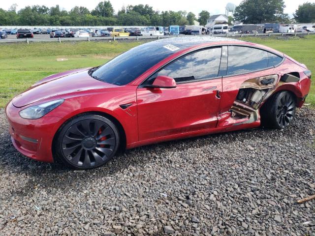 TESLA MODEL 3 2021 with VIN 5YJ3E1ECXMF926288 - Photo from auction