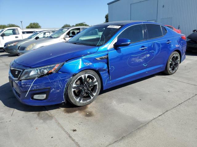KIA OPTIMA SX 2014 with VIN 5XXGR4A67EG264031 - Photo from auction