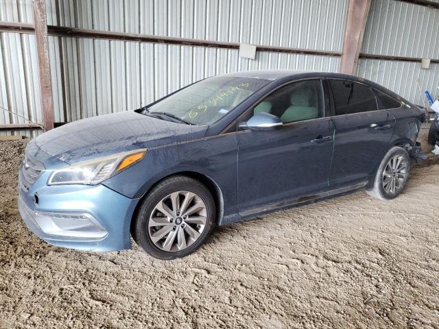 HYUNDAI SONATA SPO 2016 with VIN 5NPE34AF8GH268041 - Photo from auction