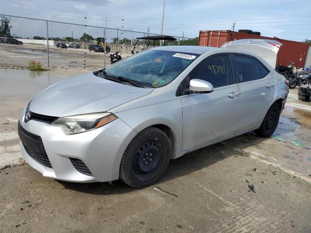 TOYOTA COROLLA L 2014 with VIN 5YFBURHE8EP155751 - Photo from auction