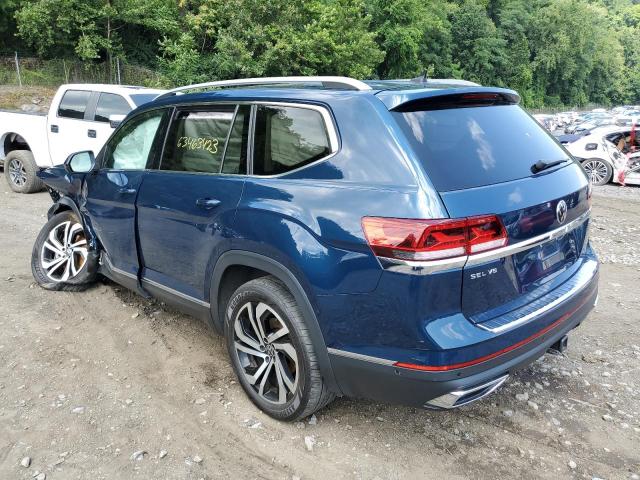 Photo 2 from auction – 2021 VOLKSWAGEN ATLAS SEL with VIN 1V2TR2CA1MC515434