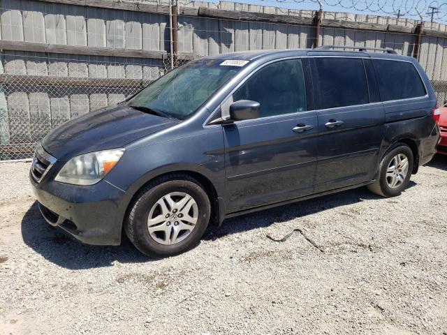 HONDA ODYSSEY EX 2005 with VIN 5FNRL387X5B059437 - Photo from auction
