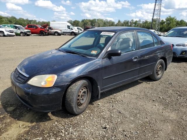 HONDA CIVIC LX 2001 with VIN 2HGES16521H508073 - Photo from auction