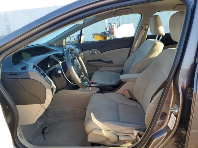 Photo 7 from auction – 2012 HONDA CIVIC LX with VIN 19XFB2F59CE354985