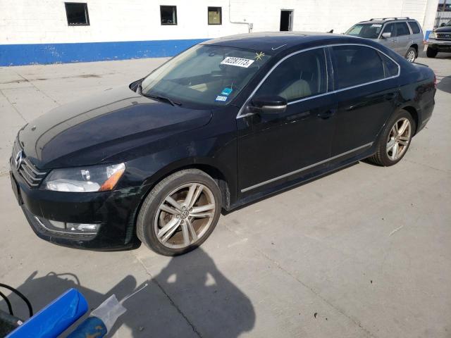 VOLKSWAGEN PASSAT SEL 2014 with VIN 1VWCN7A34EC070507 - Photo from auction