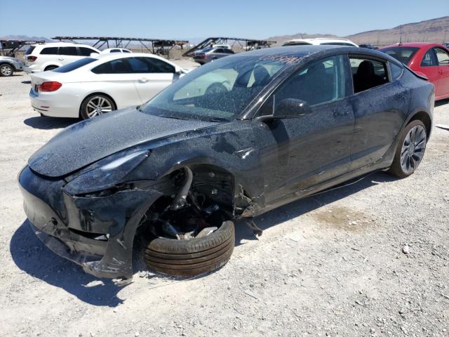 TESLA MODEL 3 2023 с VIN 5YJ3E1EC3PF586633 - Снимка от търг