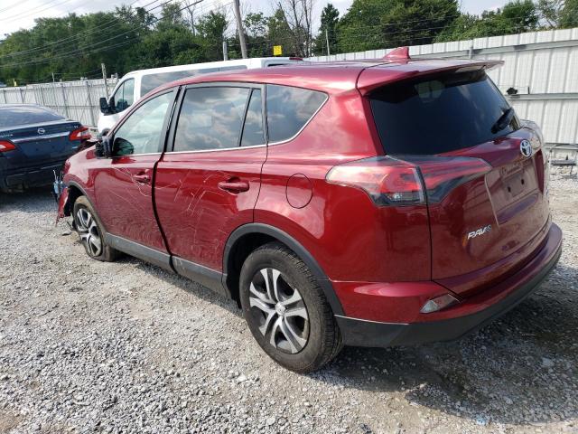 Photo 2 from auction – 2018 TOYOTA RAV4 LE with VIN 2T3BFREV9JW711239