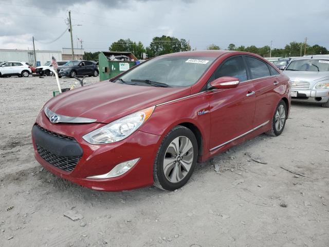 HYUNDAI SONATA HYB 2013 with VIN KMHEC4A40DA089988 - Photo from auction