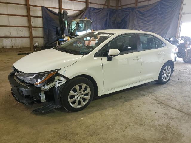 TOYOTA COROLLA LE 2021 with VIN 5YFEPMAE3MP187037 - Photo from auction