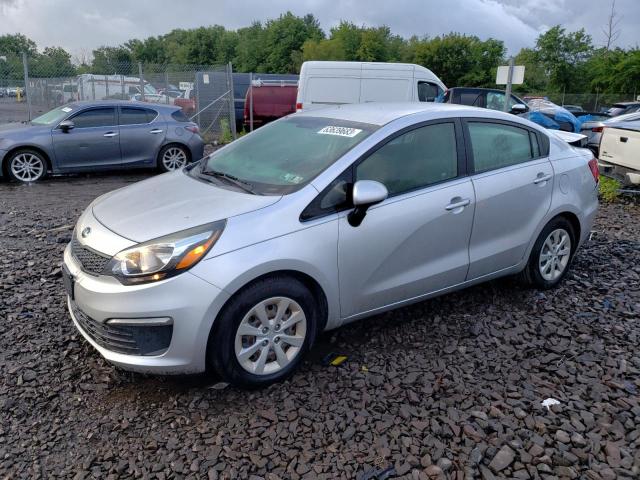 KIA RIO LX 2016 with VIN KNADM4A39G6599779 - Photo from auction