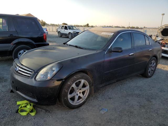 INFINITI G35 2006 with VIN JNKCV51E16M503025 - Photo from auction