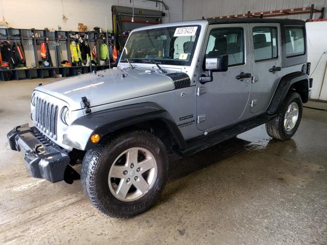 JEEP WRANGLER U 2016 with VIN 1C4BJWDG2GL208602 - Photo from auction