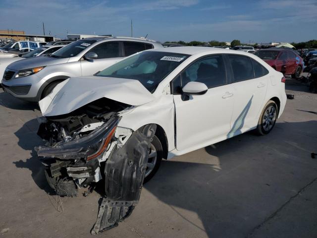 TOYOTA COROLLA LE 2022 with VIN 5YFEPMAE7NP293170 - Photo from auction