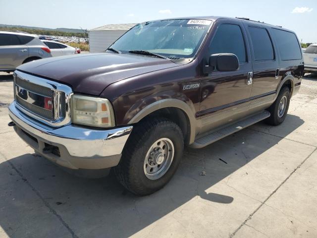 FORD EXCURSION 2000 with VIN 1FMNU42S8YED24615 - Photo from auction