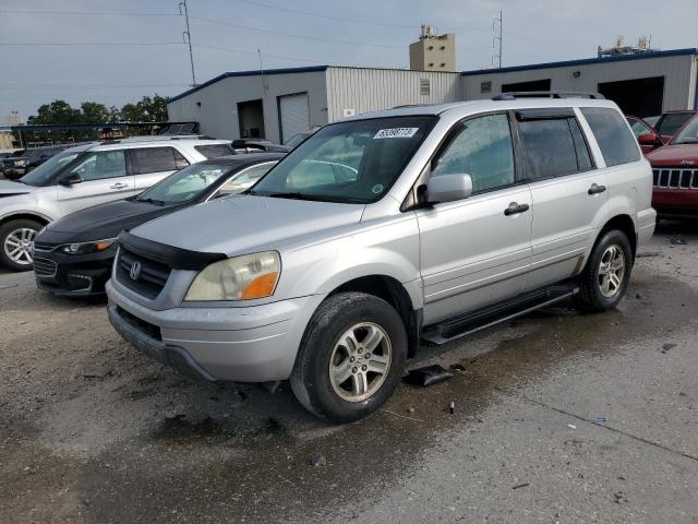 HONDA PILOT EXL 2005 with VIN 5FNYF185X5B053479 - Photo from auction