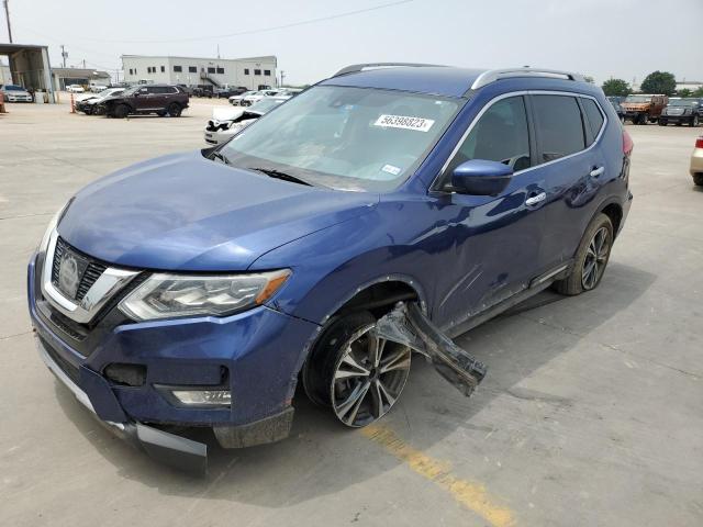 NISSAN ROGUE S 2017 with VIN 5N1AT2MT7HC861290 - Photo from auction