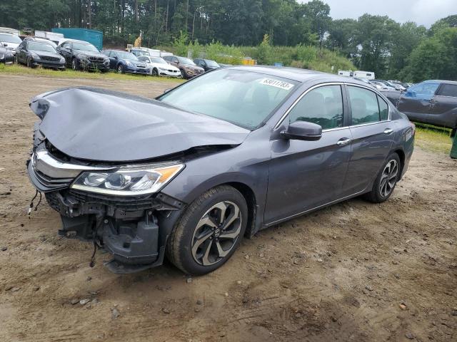 HONDA ACCORD EX 2016 with VIN 1HGCR2F08GA003076 - Photo from auction