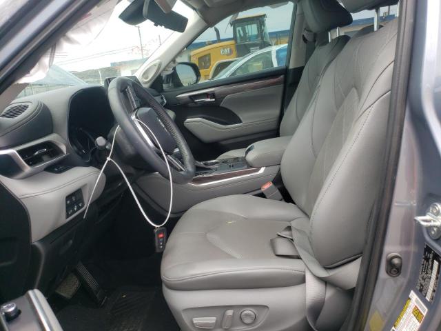 Photo 7 from auction – 2021 TOYOTA HIGHLANDER with VIN 5TDFZRAH1MS084227