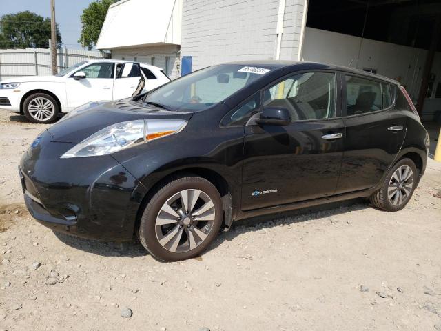 NISSAN LEAF S 2015 with VIN 1N4AZ0CP1FC308097 - Photo from auction