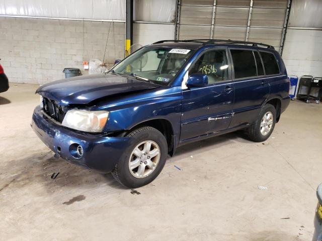 TOYOTA HIGHLANDER 2005 with VIN JTEEP21A850127585 - Photo from auction
