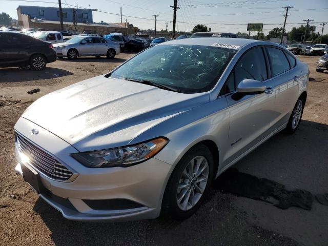 FORD FUSION SE 2017 with VIN 3FA6P0LUXHR326975 - Photo from auction
