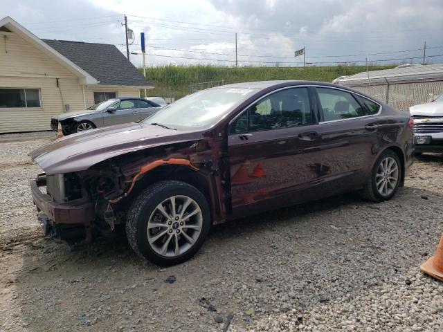 FORD FUSION TIT 2017 with VIN 3FA6P0SU1HR148830 - Photo from auction
