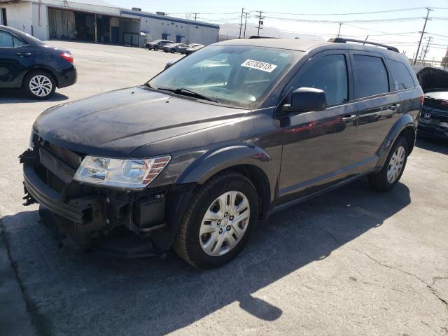 Снимка 1 от търг – 2017 DODGE JOURNEY SE с VIN 3C4PDCAB8HT560058