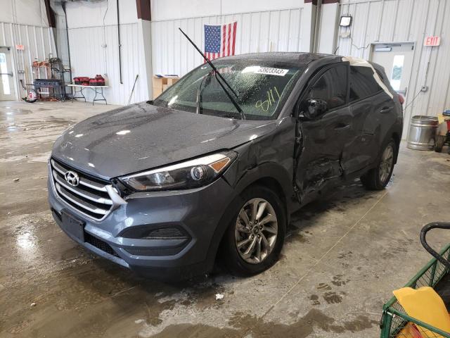 HYUNDAI TUCSON SE 2018 with VIN KM8J2CA49JU676504 - Photo from auction