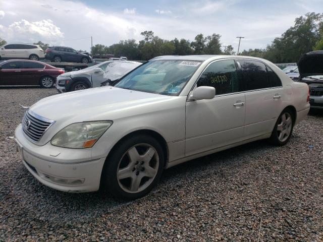 LEXUS LS 430 2005 with VIN JTHBN36F555003671 - Photo from auction