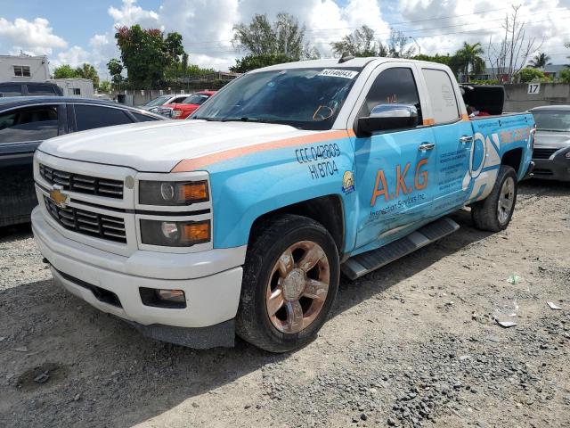 CHEVROLET SILVERADO 2015 with VIN 1GCRCREC4FZ375562 - Photo from auction