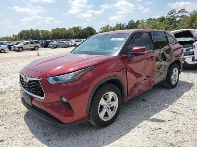 TOYOTA HIGHLANDER 2020 with VIN 5TDZZRAH9LS007813 - Photo from auction