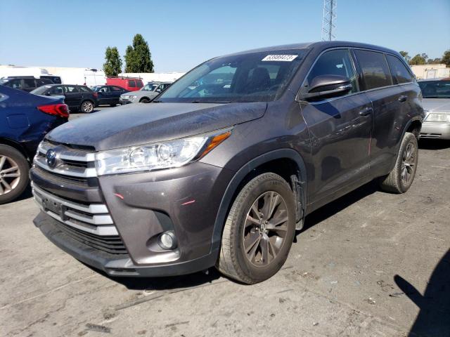 TOYOTA HIGHLANDER 2017 с VIN 5TDBZRFHXHS454846 - Фото с аукциона