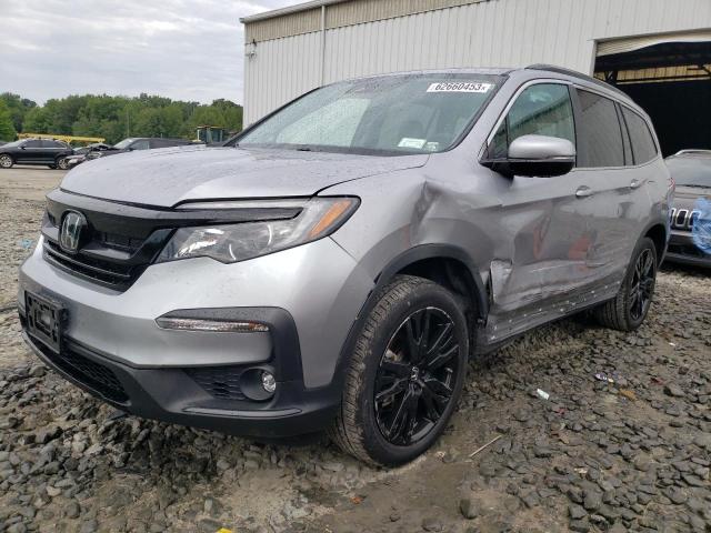 HONDA PILOT SE 2021 with VIN 5FNYF6H22MB006321 - Photo from auction