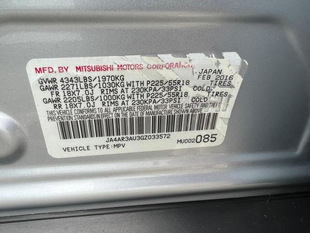Photo 10 from auction – 2016 MITSUBISHI OUTLANDER with VIN JA4AR3AU3GZ033572
