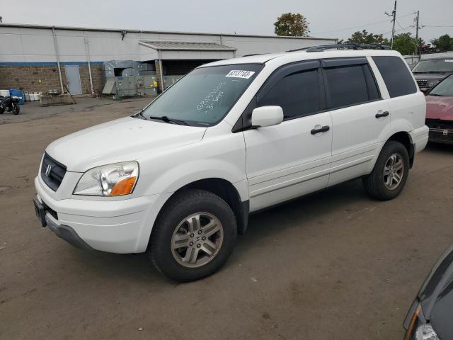 HONDA PILOT EXL 2004 with VIN 2HKYF18724H544419 - Photo from auction