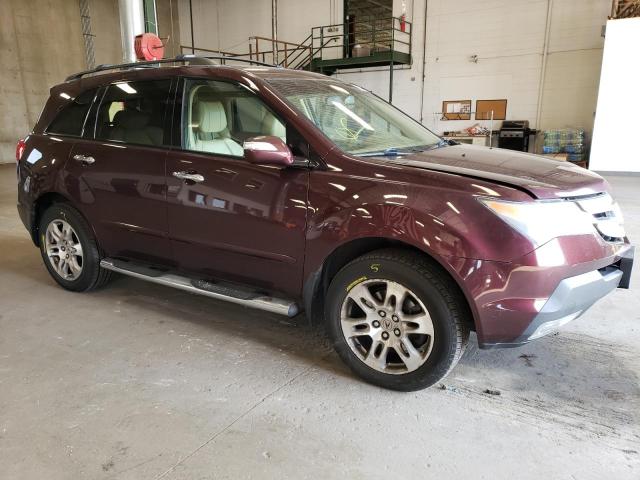 Photo 4 from auction – 2009 ACURA MDX TECHNO with VIN 2HNYD286X9H528790