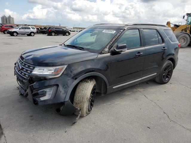 FORD EXPLORER X 2017 with VIN 1FM5K7D85HGD15819 - Photo from auction