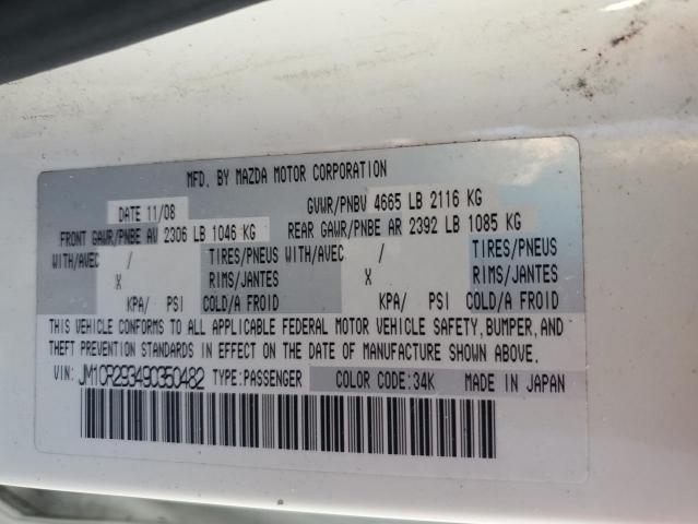Photo 14 from auction – 2009 MAZDA 5 with VIN JM1CR293490350482