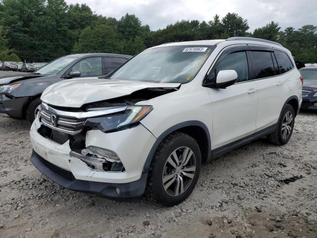 Photo 1 from auction – 2017 HONDA PILOT EXL with VIN 5FNYF6H50HB032416