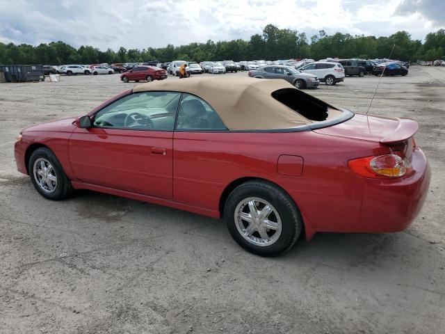 Photo 2 from auction – 2002 TOYOTA CAMRY SOLA with VIN 2T1FF28PX2C588956