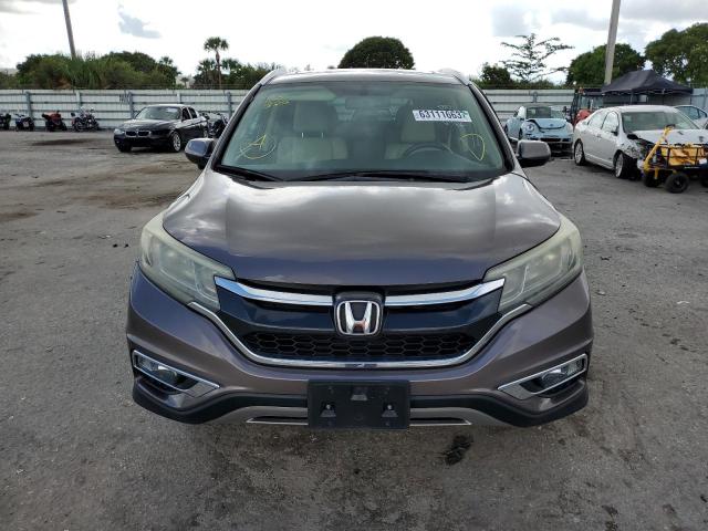 Photo 5 from auction – 2016 HONDA CR-V EXL with VIN 2HKRM4H74GH604815