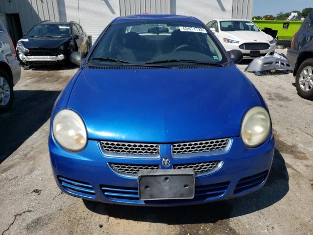 Photo 5 from auction – 2005 DODGE NEON SXT with VIN 1B3ES56C95D231849