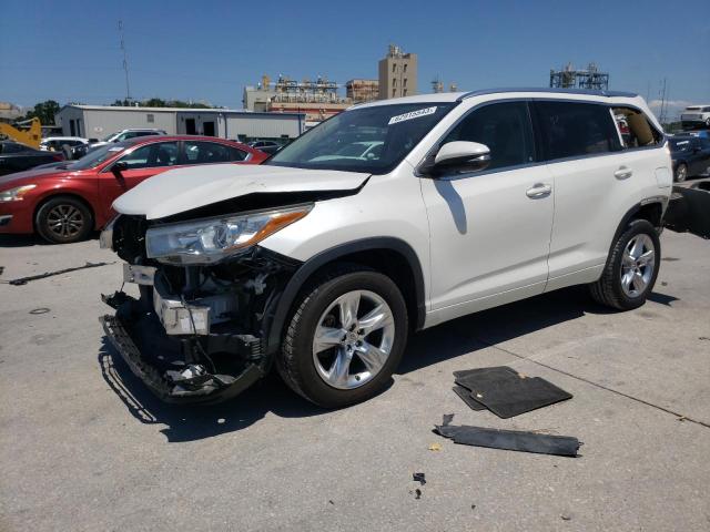 TOYOTA HIGHLANDER 2015 with VIN 5TDYKRFH8FS063500 - Photo from auction
