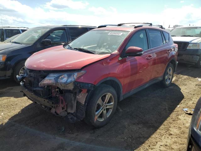 TOYOTA RAV4 XLE 2015 with VIN JTMRFREV1FD145368 - Photo from auction