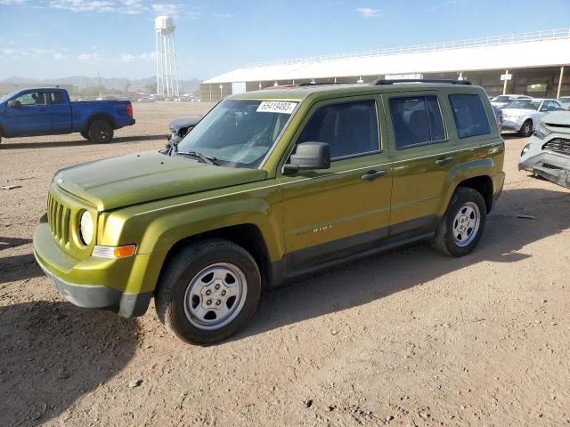 JEEP PATRIOT SP 2012 with VIN 1C4NJPBBXCD687642 - Photo from auction